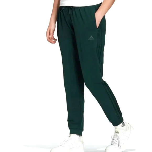 Adidas Jogger Track Pants Womens S Tiro 19 Training Essentials Prime Green NWT - Picture 14 of 14
